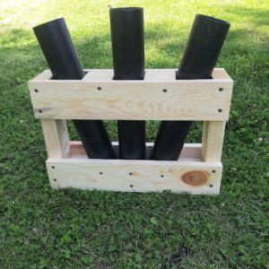2.5" three shot fan rack. Built to your specs
